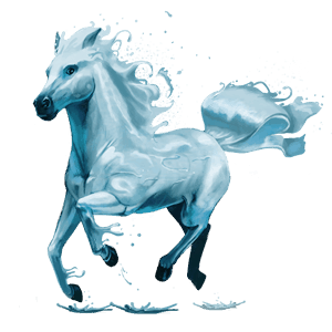 jahalni konj element vode