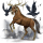 jahalni konj arabec Češnjevo rdečkasto rjava