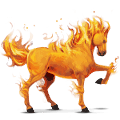 jahalni konj element ognja