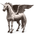 krilati samorog poni  element kovine