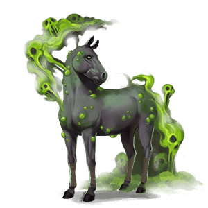 krilati konj za jezdenje kuga