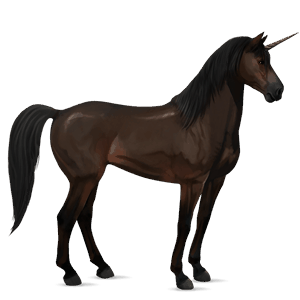 samorog za jezdenje tennessee walker temno rdečkasto rjava