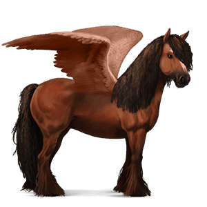 krilati konj za jezdenje gypsy vanner kostanjeva tobiano
