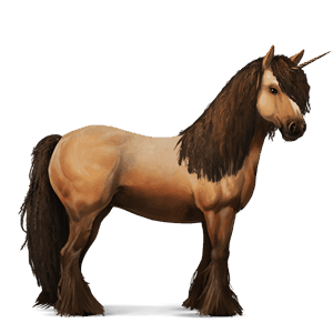 samorog za jezdenje palomino