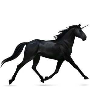 samorog za jezdenje tennessee walker Črna