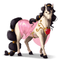poni fjord brunblakk