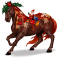 božanski konj božični puding