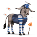 poni Šetland palomino