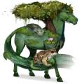 pegaz poni Šetland pikasto siva
