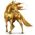 božanski konj zlato