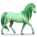 konj mavrice forest green